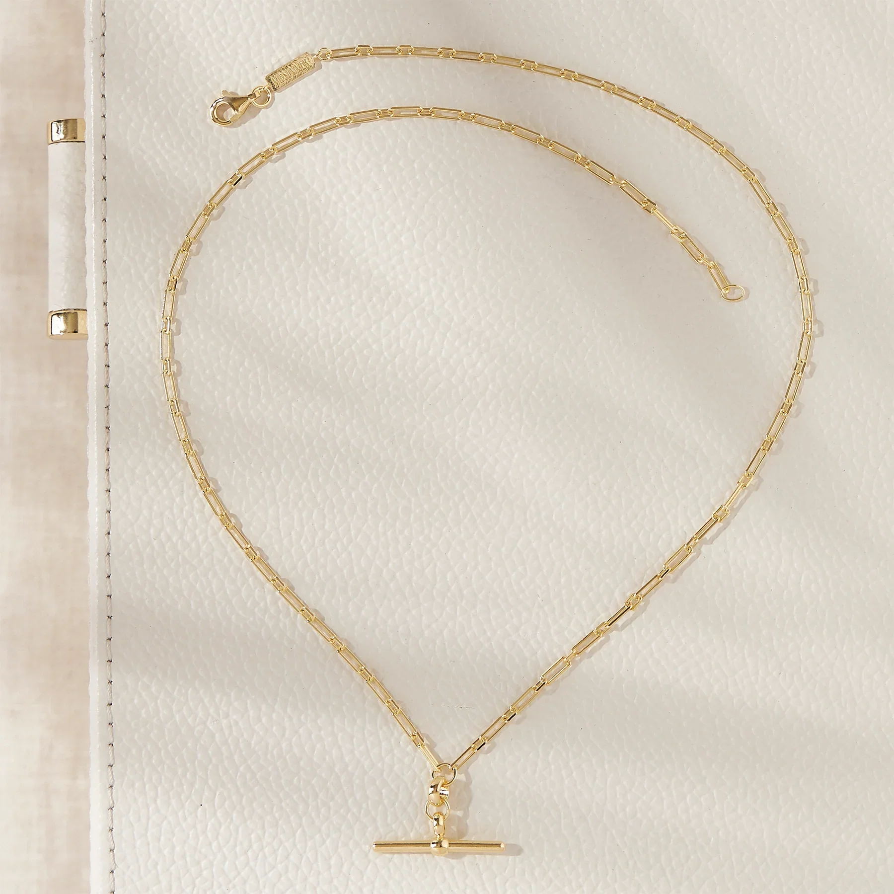 Bar Necklace Gold - Image 6