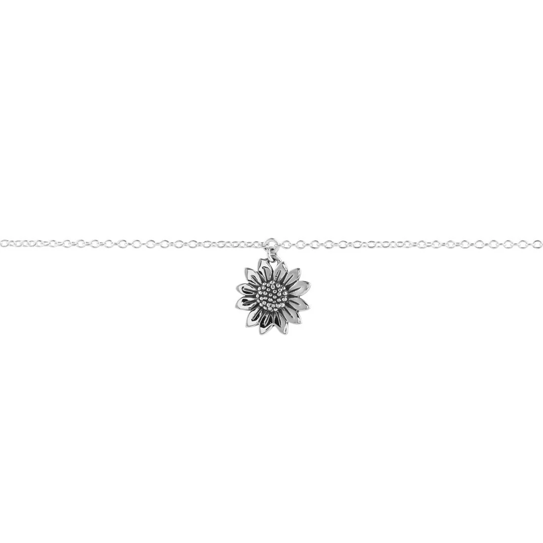 Blosoming Sunflower Anklet