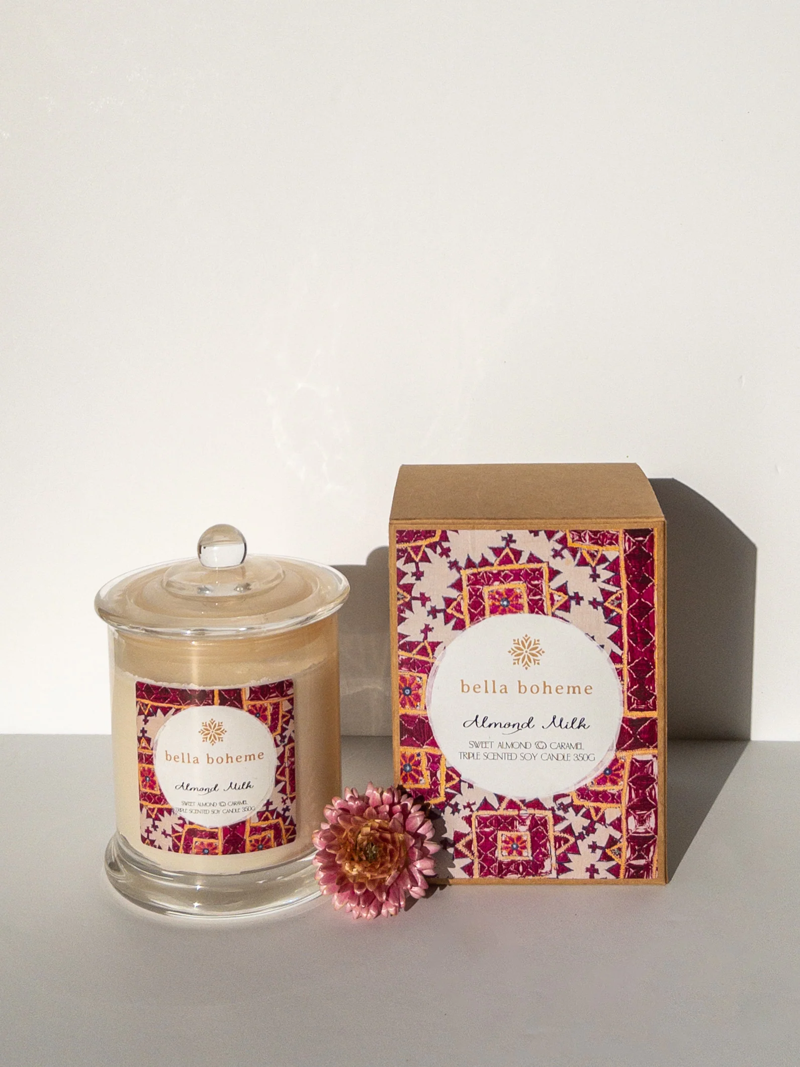 Bella Boheme Candle - Almond Milk