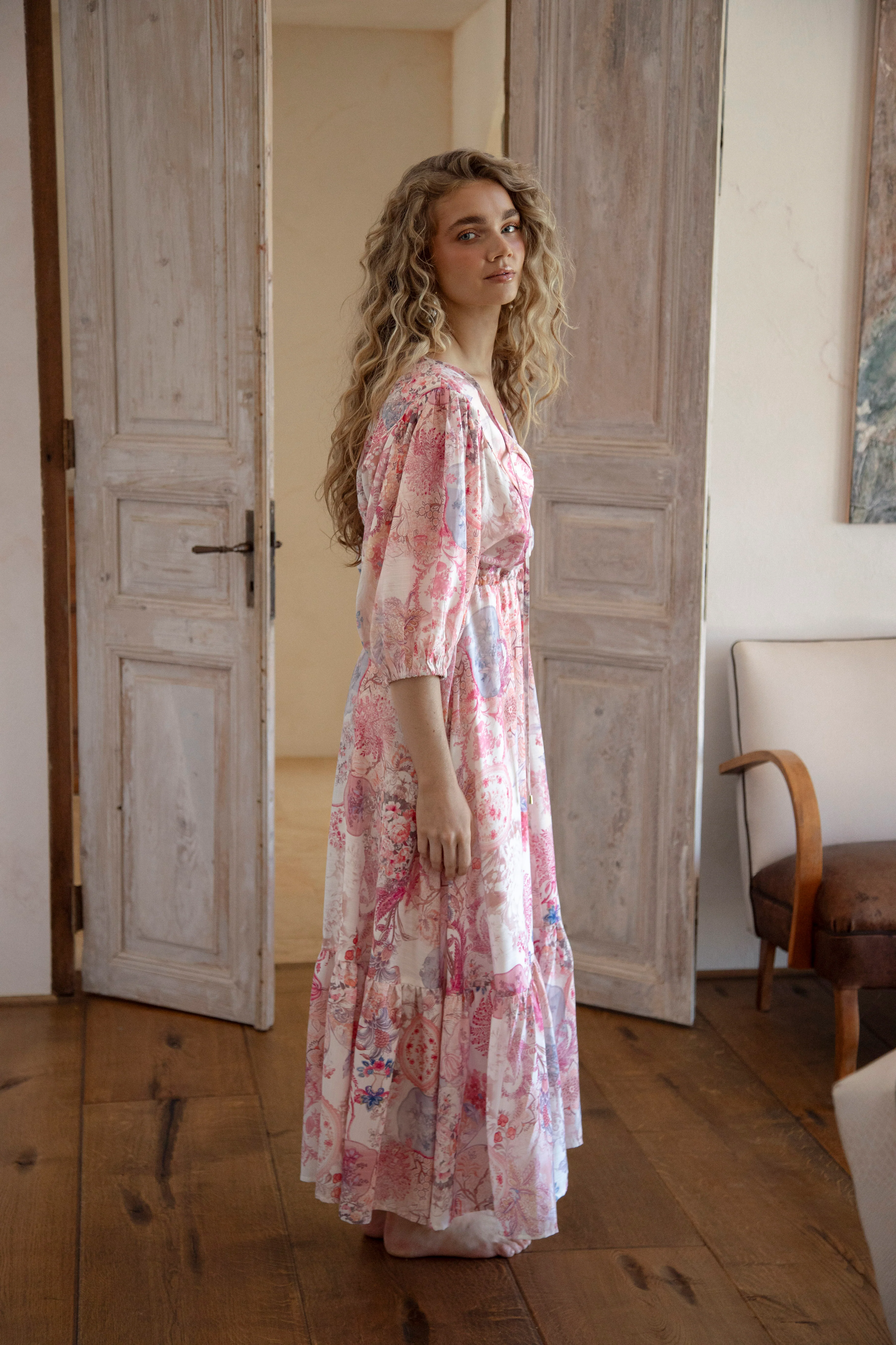 Cleo Maxi Dress - Posie - Image 2