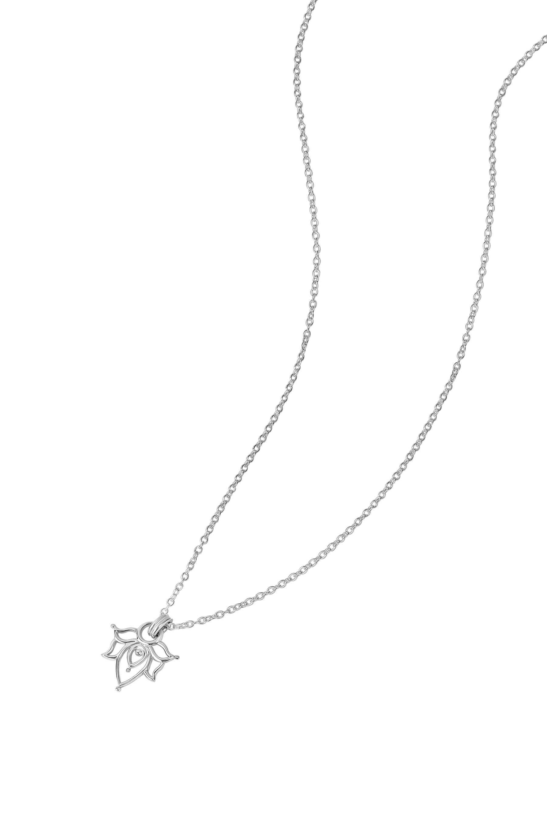 Dainty Lotus Necklace