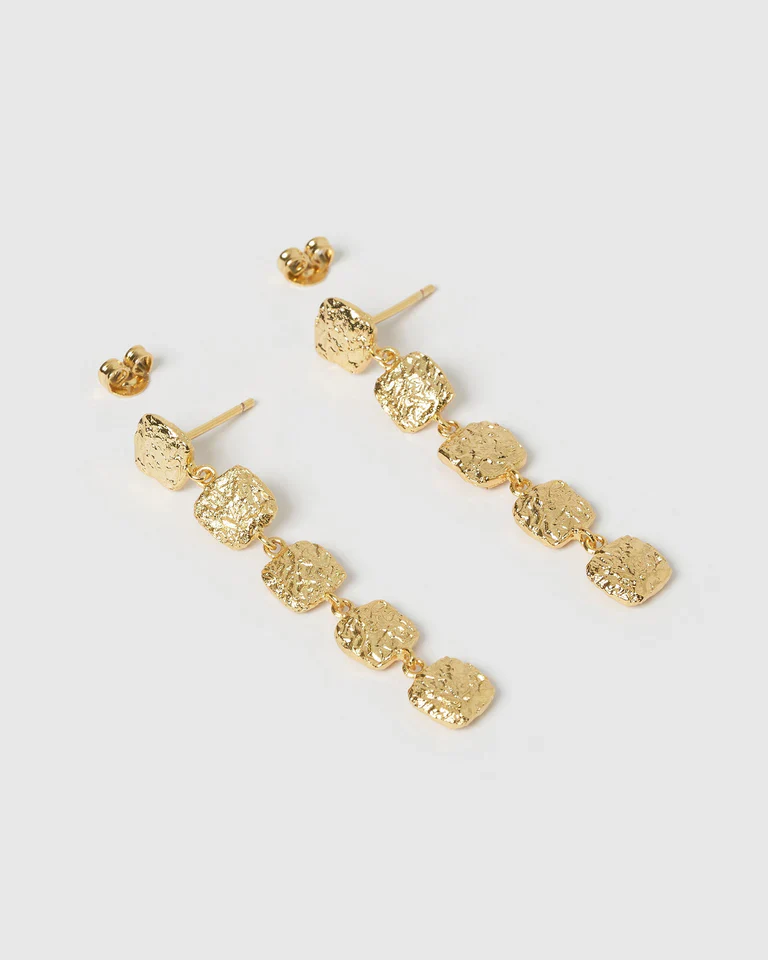 Emilia Gold Earrings - Image 2