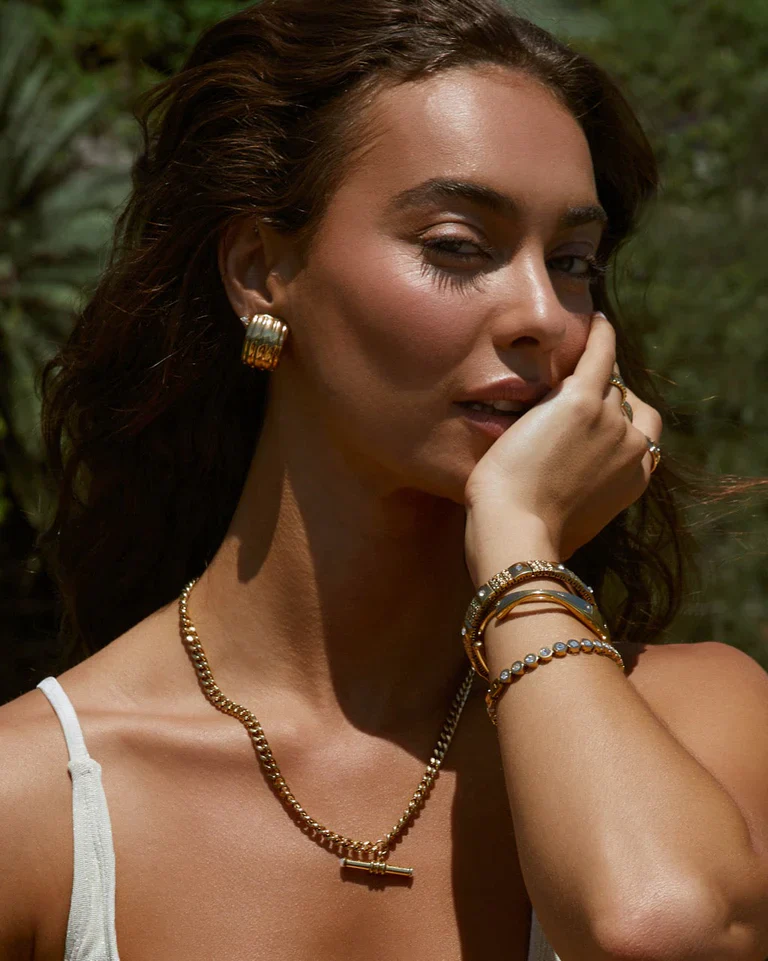 Pascale Mother of Pearl Necklace - Image 4