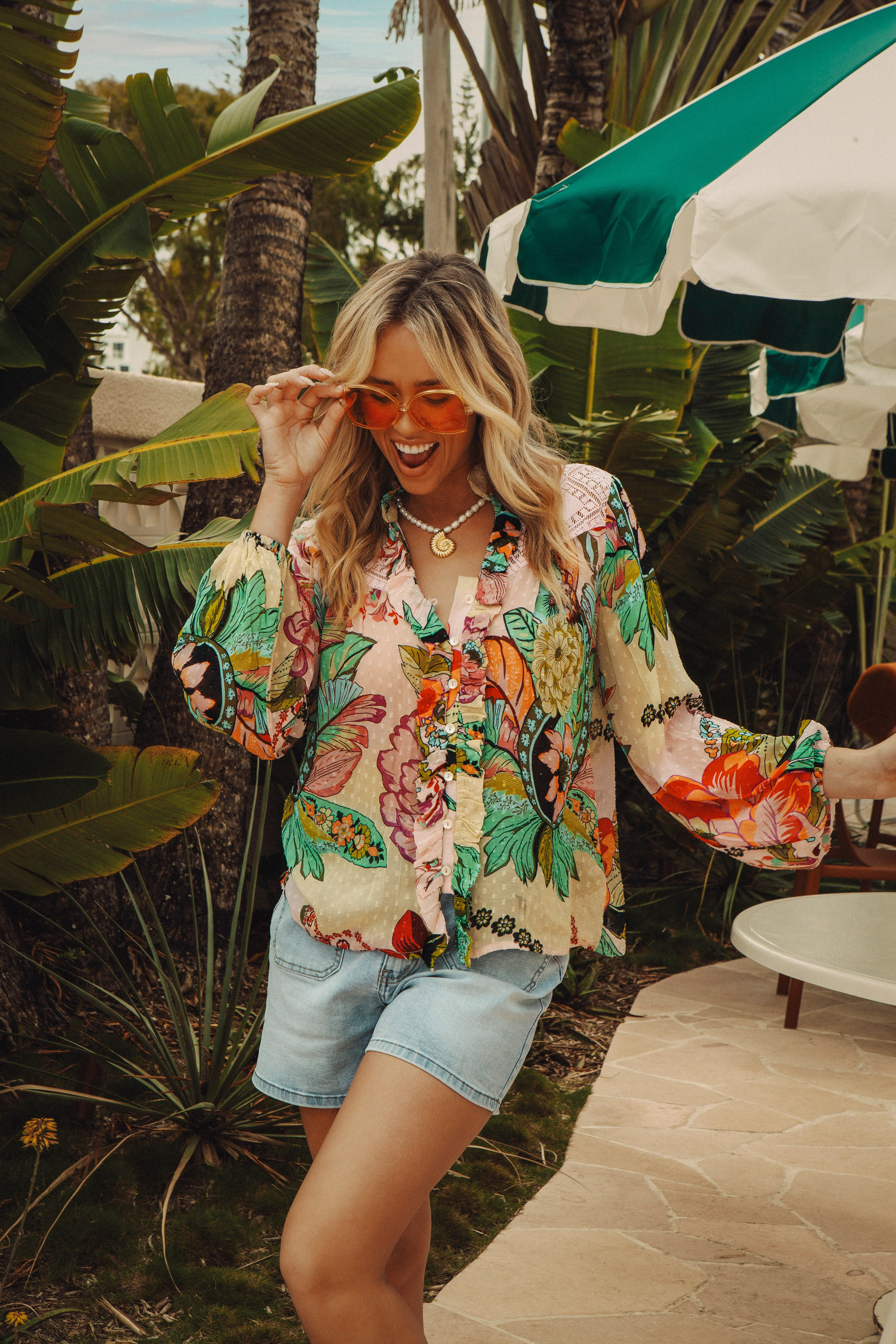 Rosé Blouse - Retro - Image 3