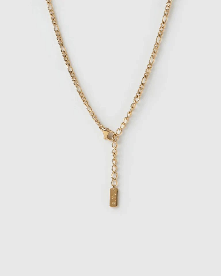 Rose Heart Necklace - Gold - Image 3