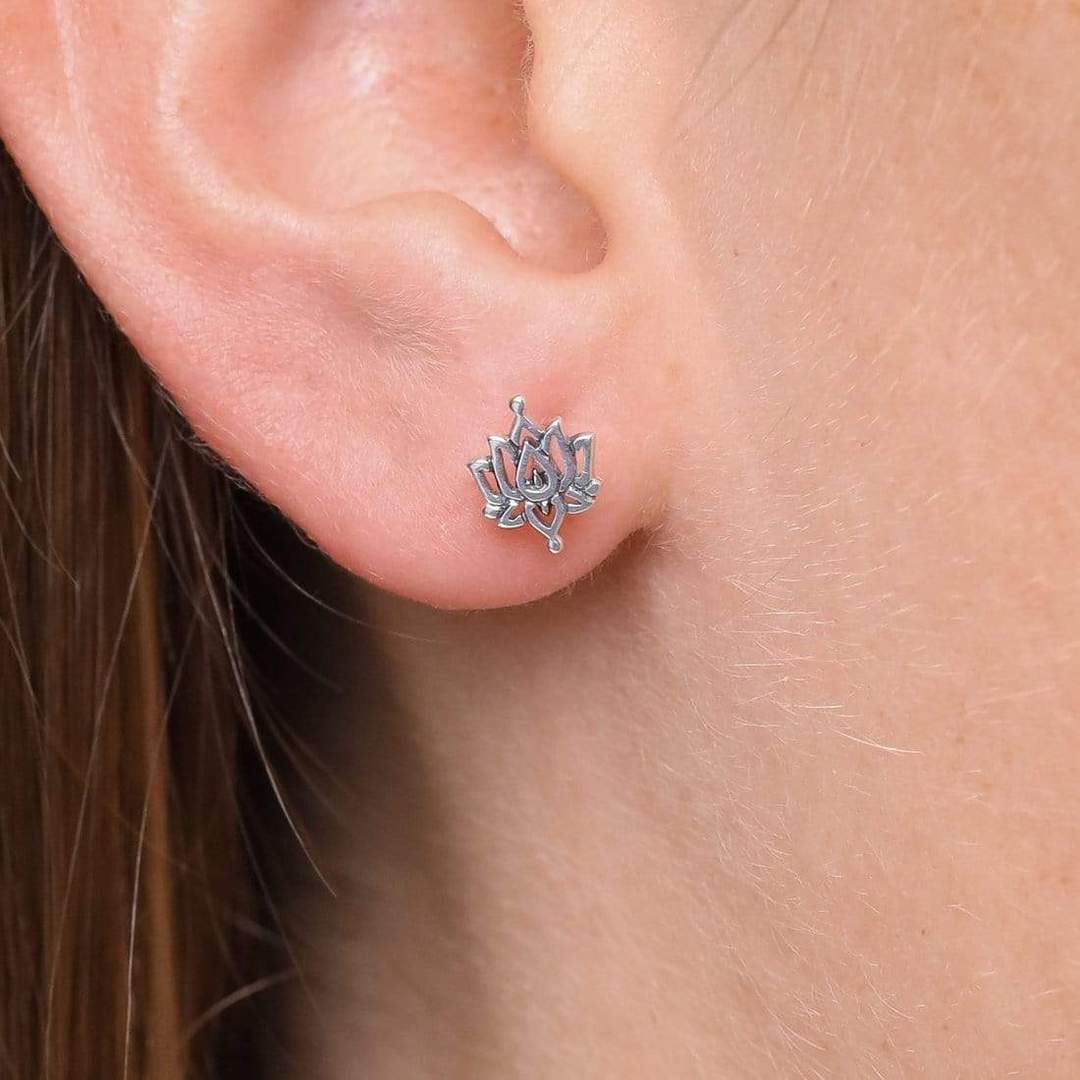 White Lotus Studs - Image 2