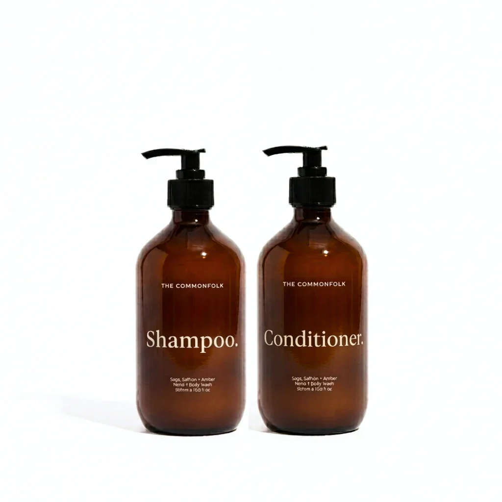 Shampoo and Conditioner Kit - Amber