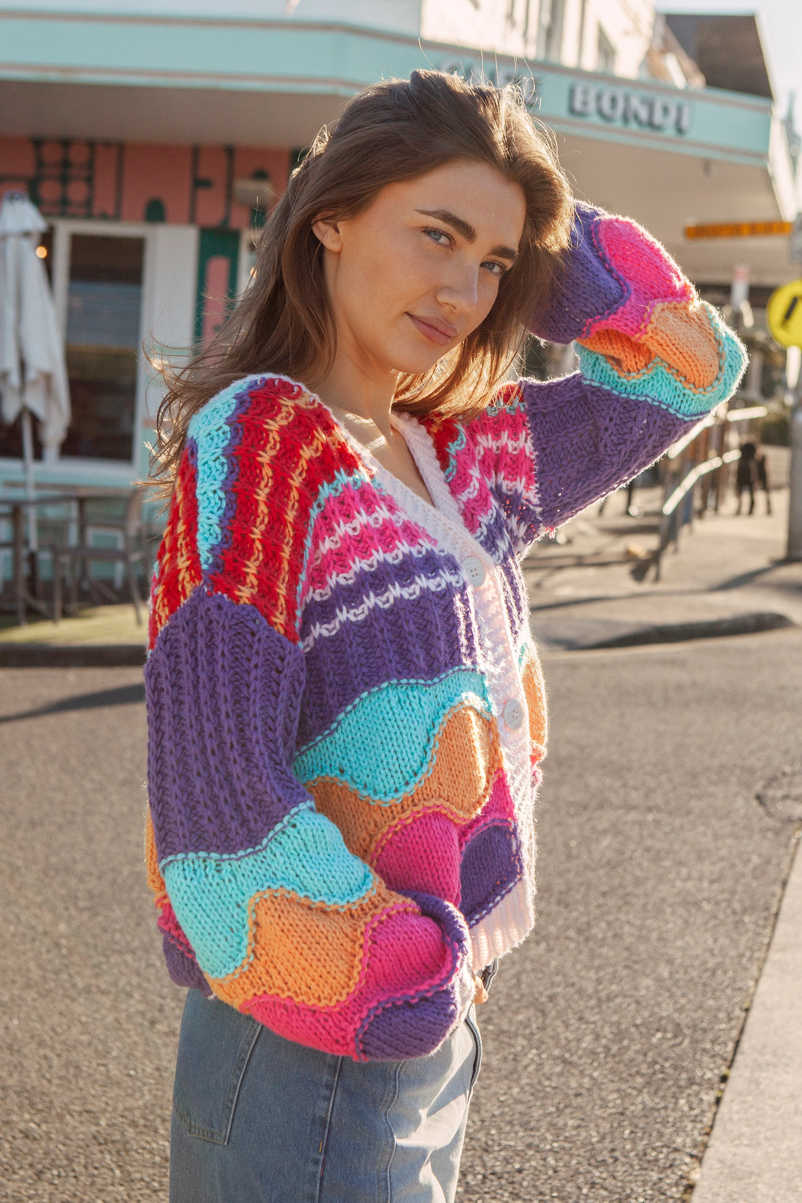 Sherbet Skies Cardigan - Image 3