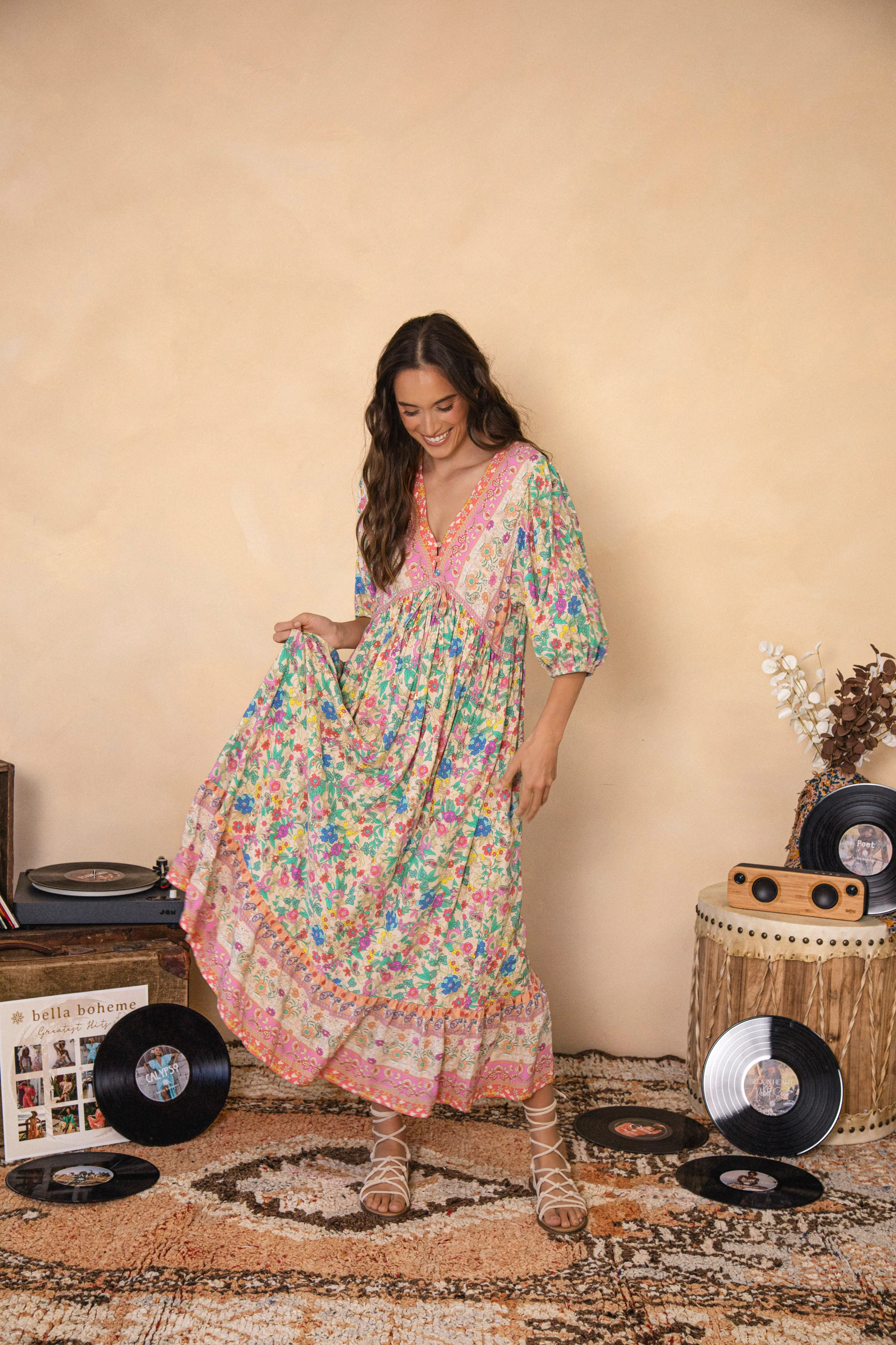 Stevie Maxi Dress - Poet - Image 7