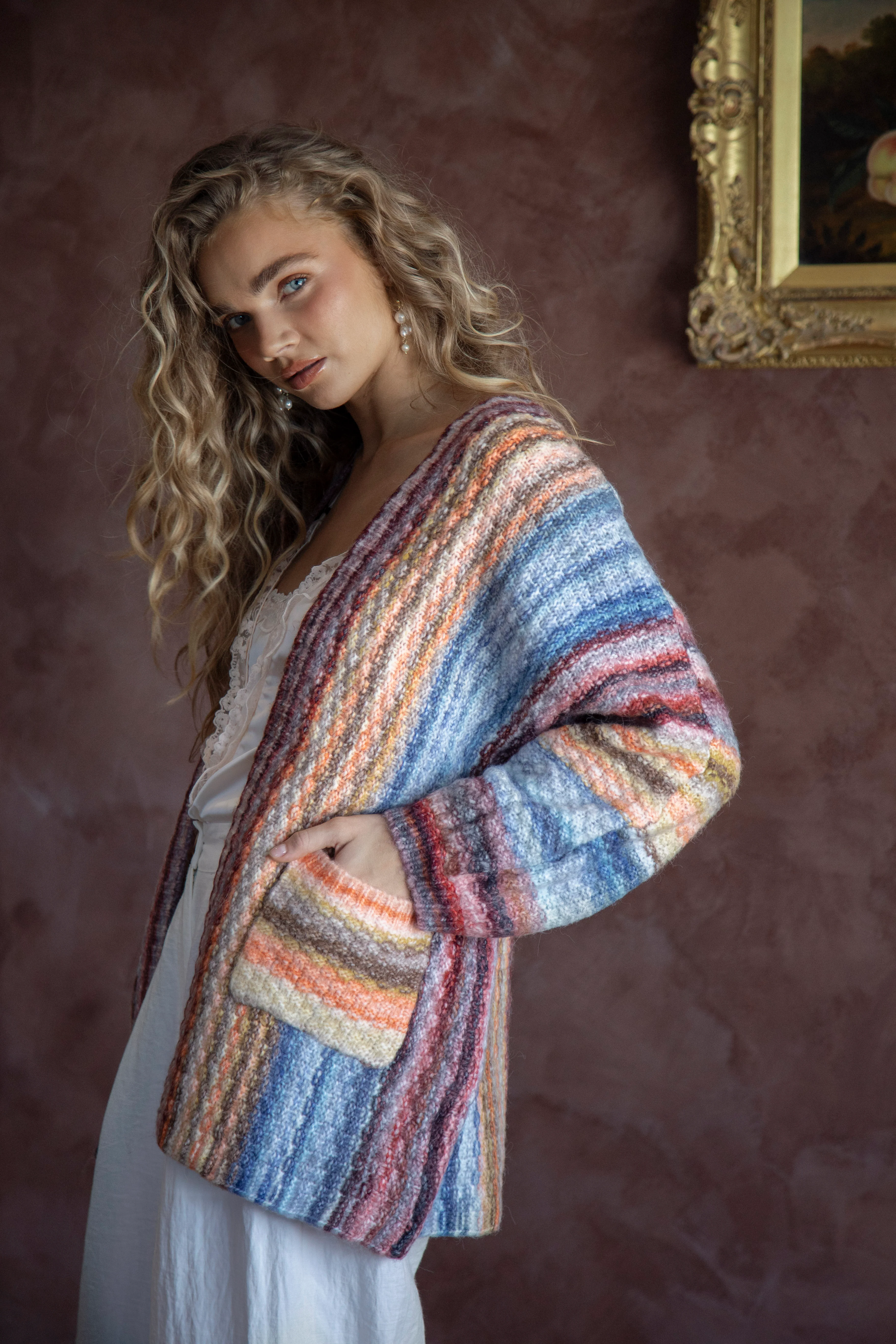 Sweetness Stripe Cardigan - Image 5