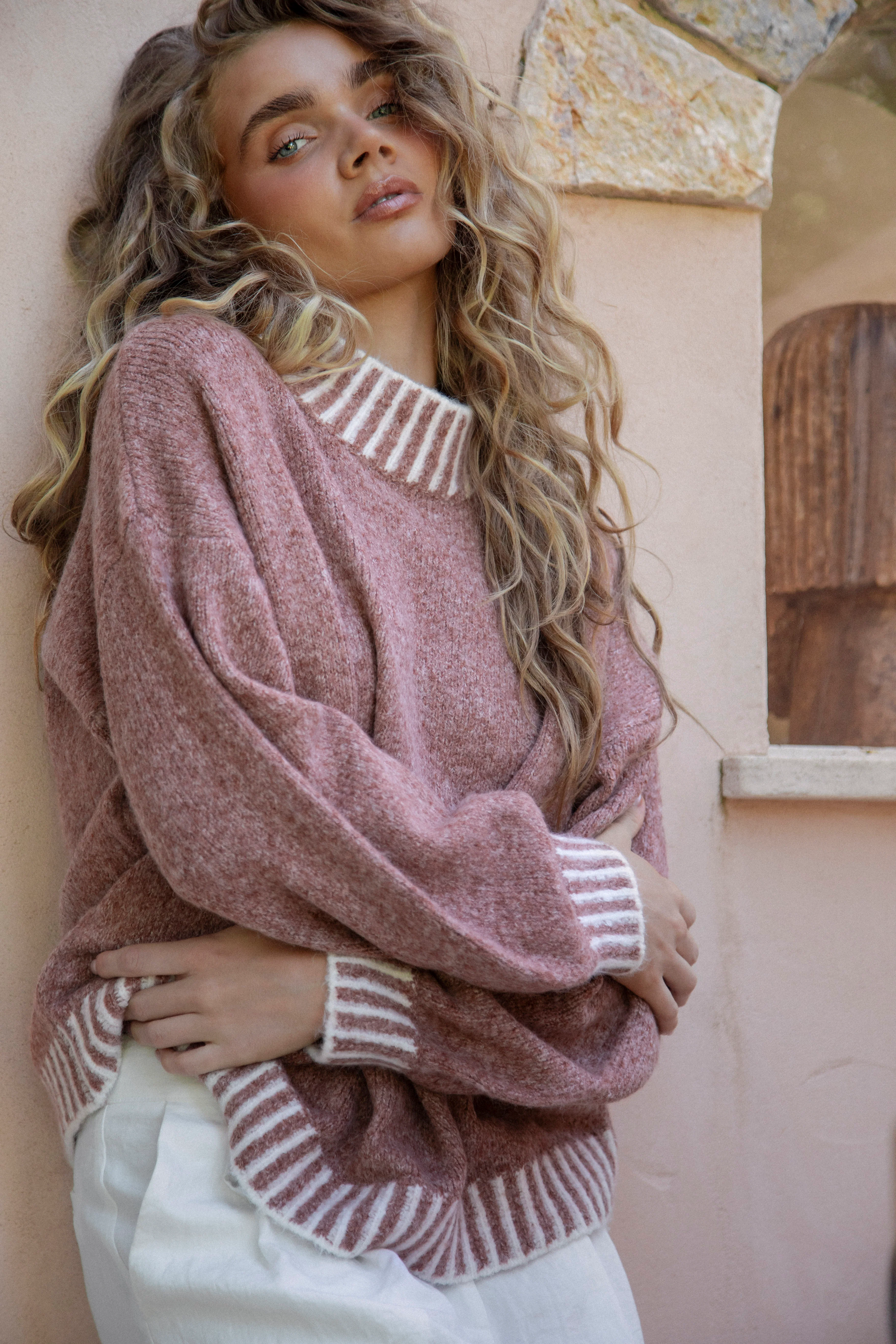 Tilly Knit - Rose Gold - Image 2