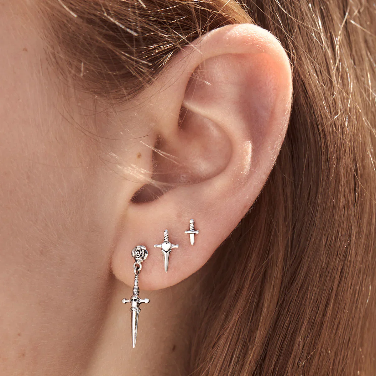 Tiny Dagger Studs - Image 4