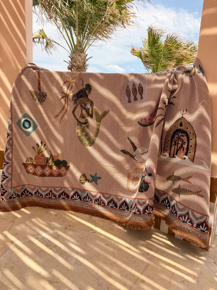 Sea Song Mermaid Throw - Image 2