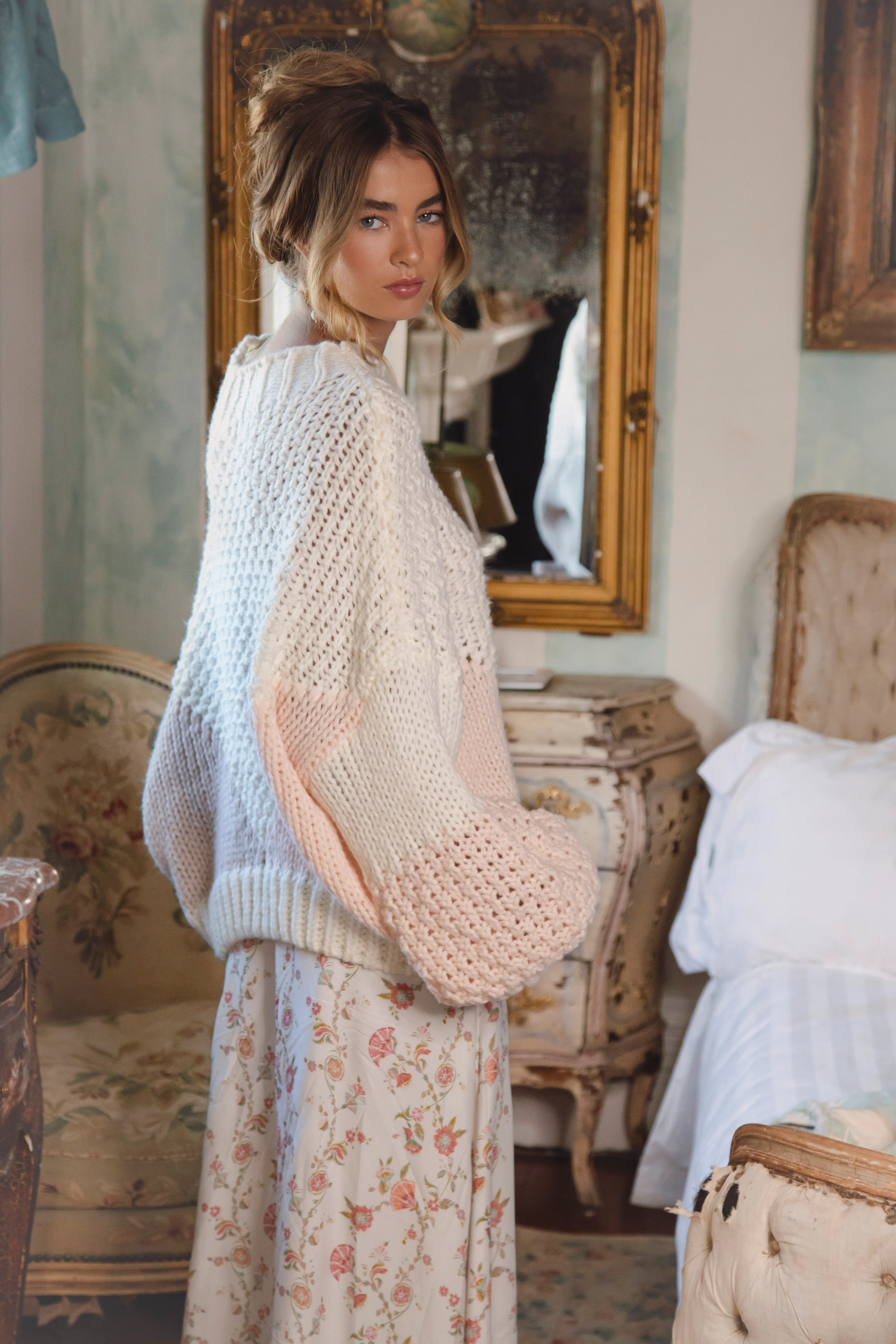 Vintage Romance Knit - Ballet - Image 5